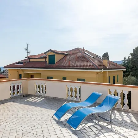 142 - A Ca' Da Renata, Terrazza Vista Mare 5 Minuti Dalla 3* San Bartolomeo Al Mare