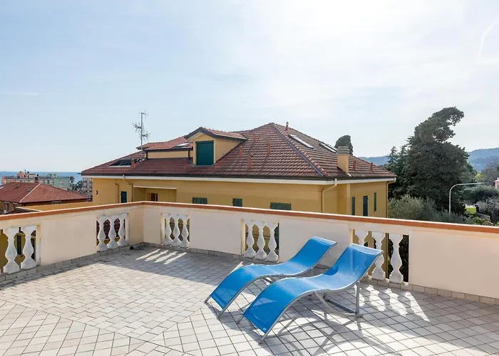 142 - A Ca' Da Renata, Terrazza Vista Mare 5 Minuti Dalla 3* San Bartolomeo Al Mare